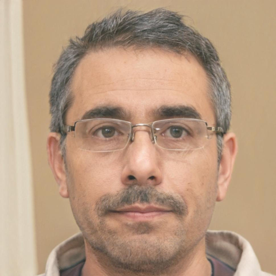 Dozent Lennart Westphal steht vor einem Whiteboard mit Finanzdiagrammen